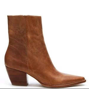 Matisse Caty Vintage Finish Western Leather Booties
